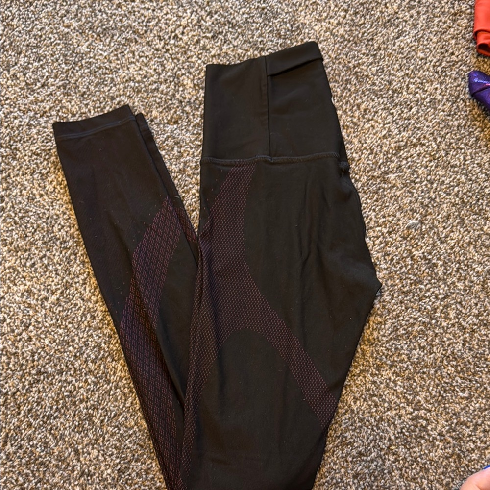 Black and Purple Leggings